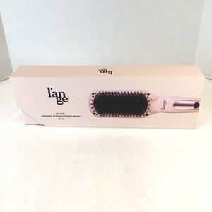 L'ange Le Vite Ceramic Straightening Brush, Adjustable Settings LCD Display